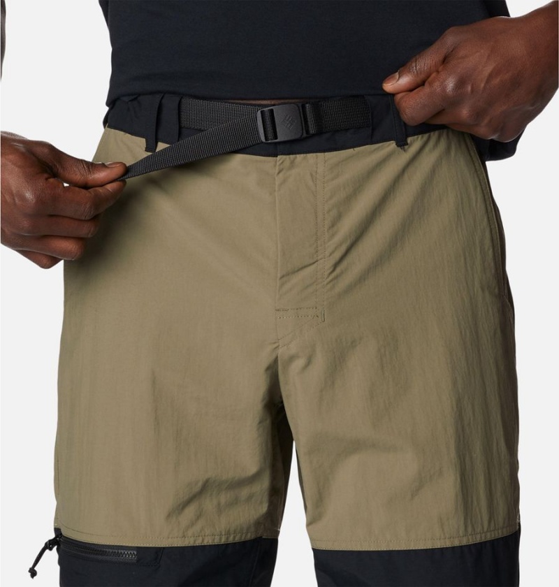 Green Men's Columbia Summerdry Belted Shorts | JCFRW-8403