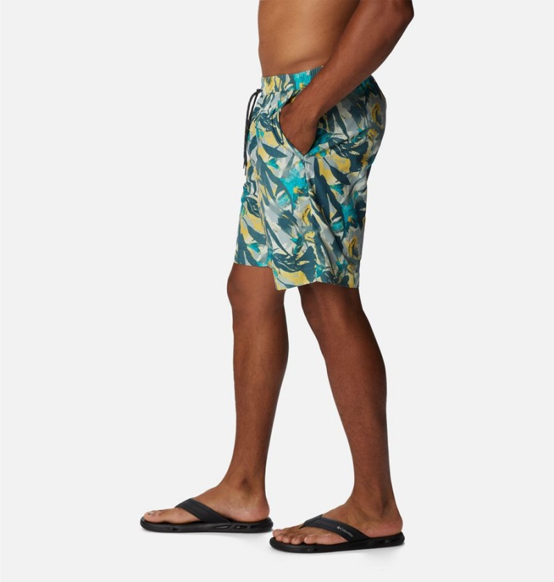 Green Men's Columbia Summerdry Shorts | PXNZT-7698