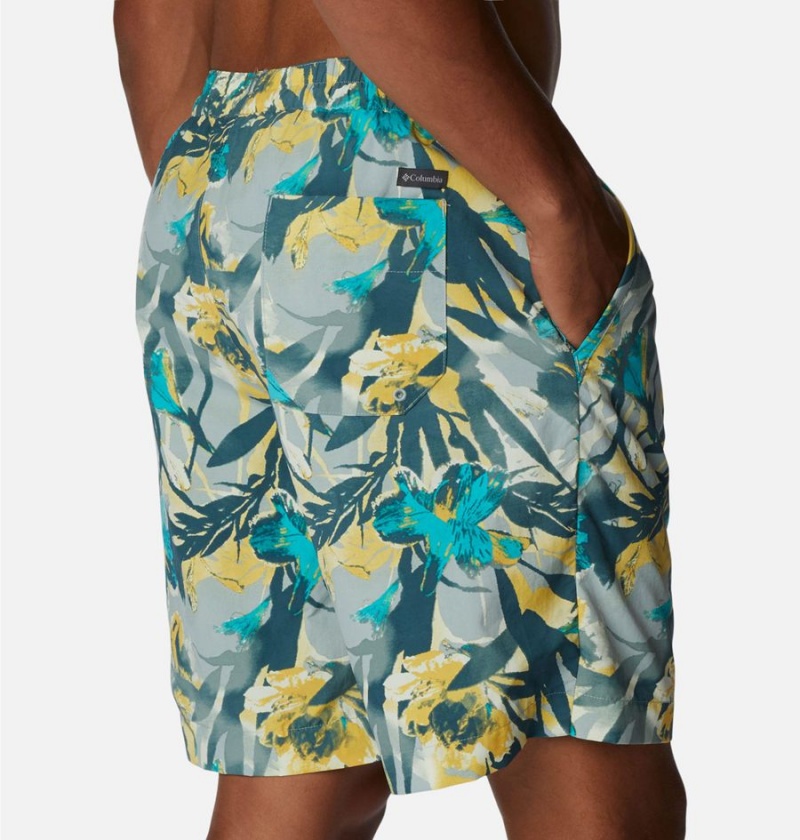 Green Men's Columbia Summerdry Shorts | PXNZT-7698