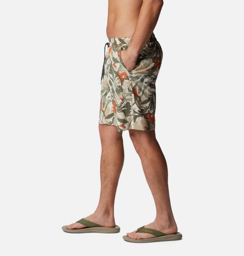 Green Men's Columbia Summerdry Shorts | YFEMN-4037