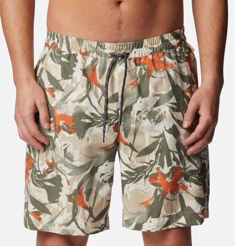 Green Men's Columbia Summerdry Shorts | YFEMN-4037