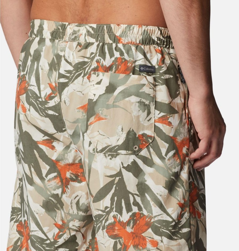 Green Men's Columbia Summerdry Shorts | YFEMN-4037