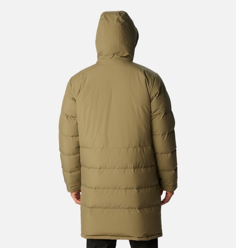 Green Men's Columbia Toyama Pass Down Coats | JQCTU-3806