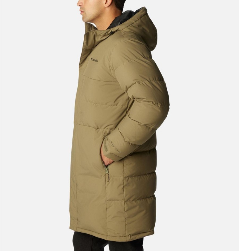 Green Men's Columbia Toyama Pass Down Coats | JQCTU-3806