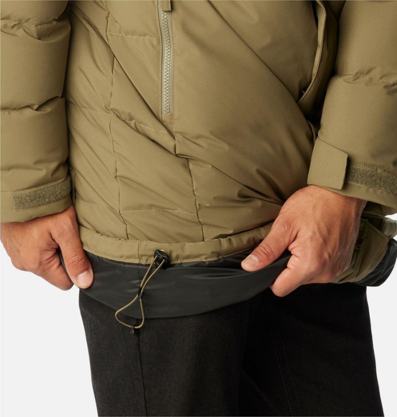 Green Men's Columbia Toyama Pass Down Coats | JQCTU-3806