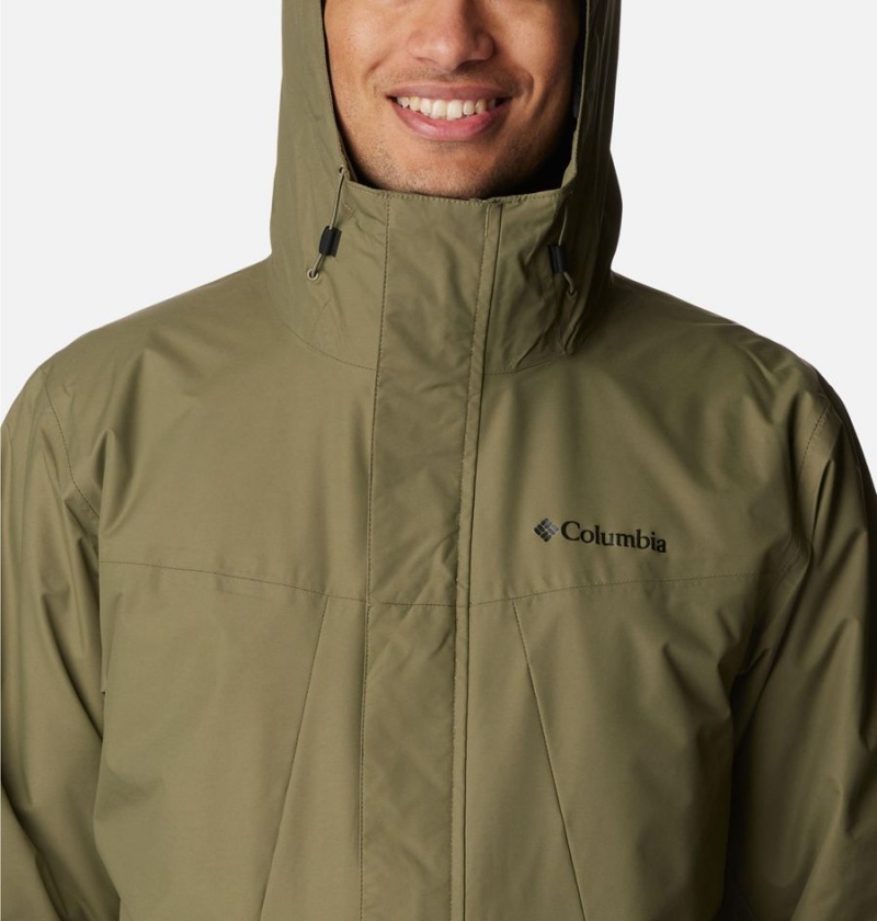 Green Men's Columbia Tunnel Falls Interchange 3 In 1 Jackets | HQTSZ-8912