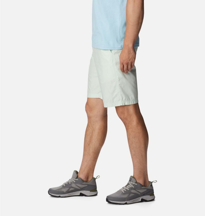 Green Men's Columbia Washed Out Shorts | ENWQB-9537