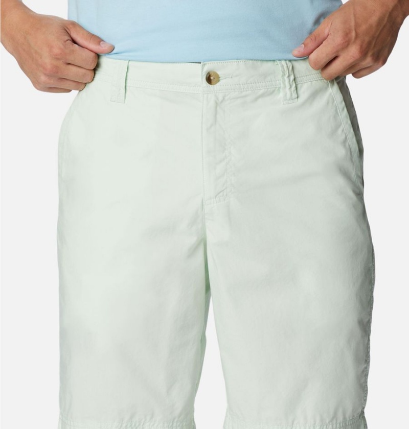 Green Men's Columbia Washed Out Shorts | ENWQB-9537