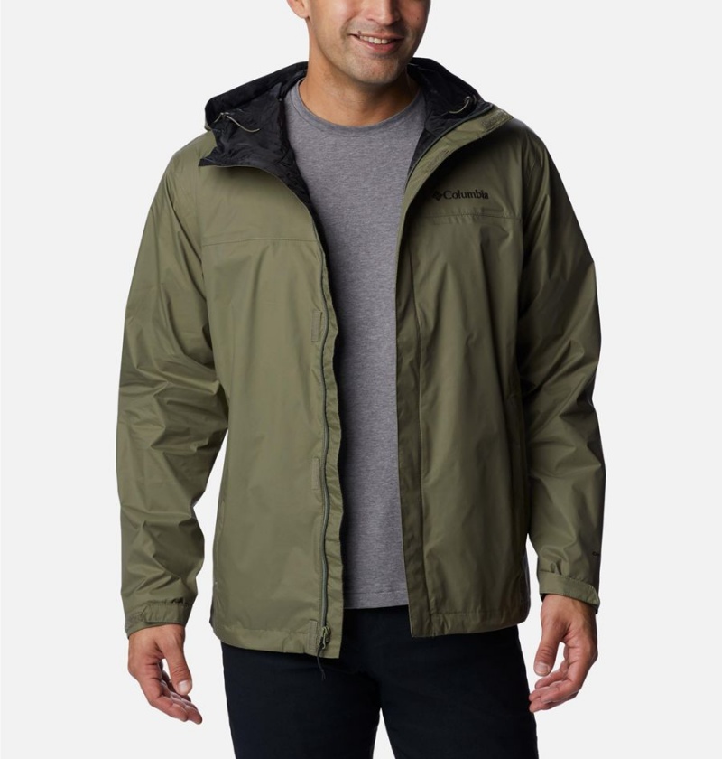 Green Men's Columbia Watertight II Rain Jacket | EPALR-9438