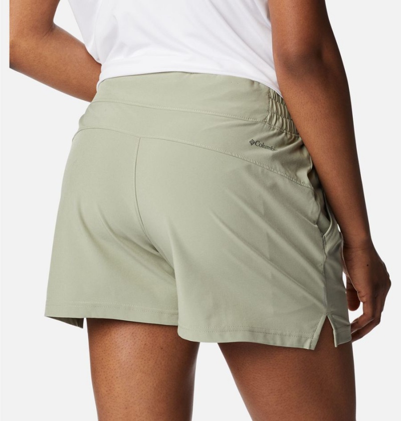 Green Women's Columbia Alpine Chill Zero Shorts | HIVBS-7258