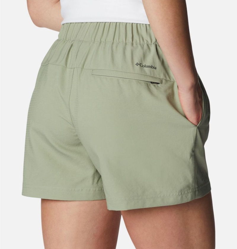 Green Women's Columbia Anytime Lite Shorts | WMLPE-7248