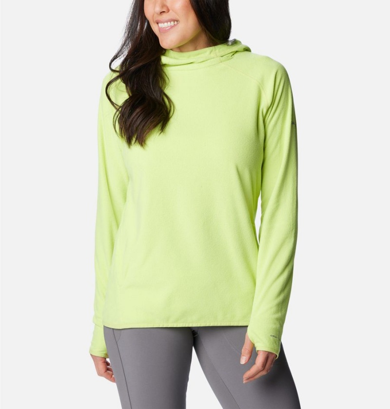 Green Women\'s Columbia Back Beauty Pullover Hoodie | XQORH-6901