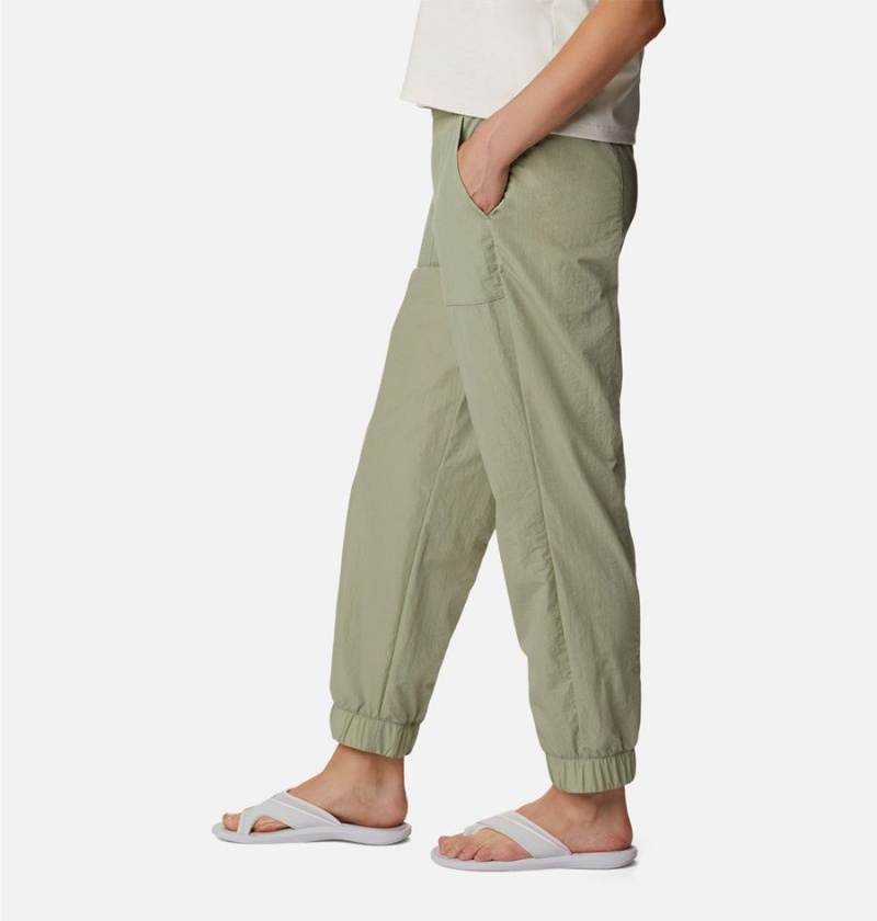 Green Women's Columbia Boundless Trek Joggers Pants | MCSZT-2793