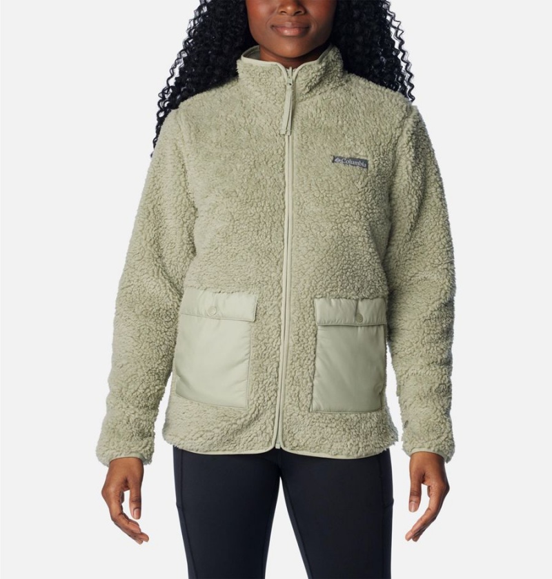 Green Women's Columbia Drop Ridge Interchange 3 In 1 Jackets | KXDHB-3682