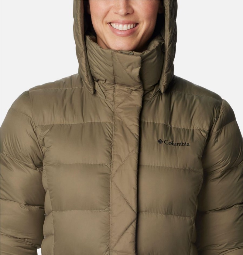 Green Women's Columbia Hexbreaker Elite Down Coats | PHUIL-1306