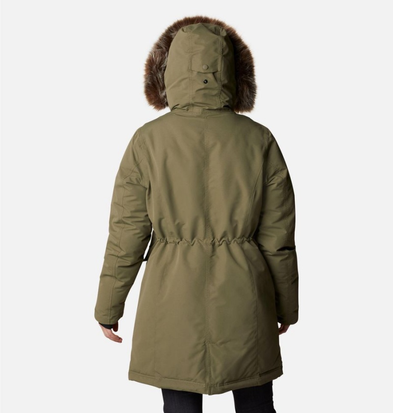 Green Women's Columbia Little Si Insulated Coats | GIPXW-7514