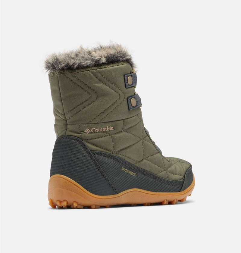 Green Women's Columbia Minx Shorty III Boots | VBDAC-0439