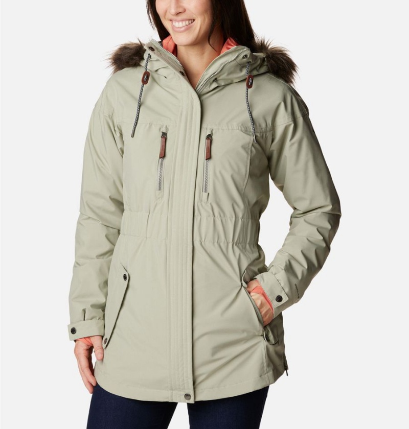 Green Women\'s Columbia Payton Pass Interchange Coats | MILAE-0943