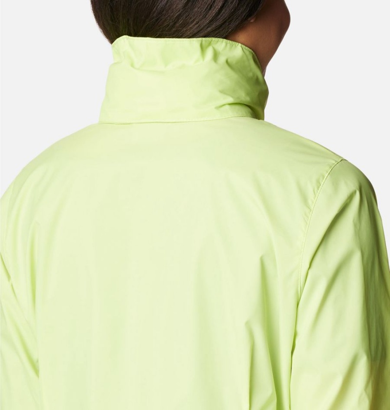 Green Women's Columbia Switchback III Rain Jacket | AXFPU-7109