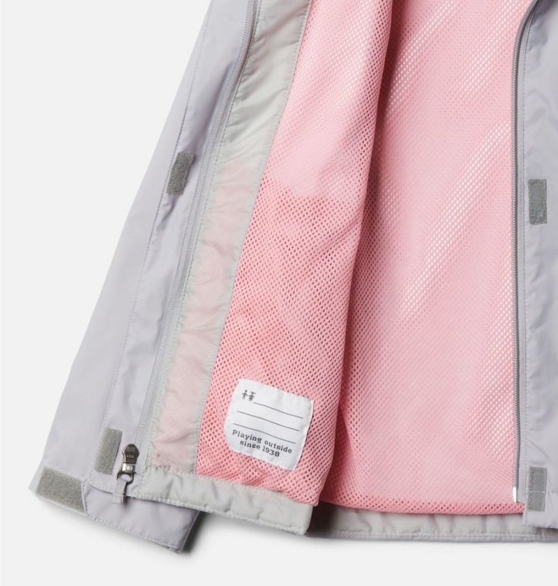 Grey Kids' Columbia Arcadia Rain Jacket | SUXKF-6197