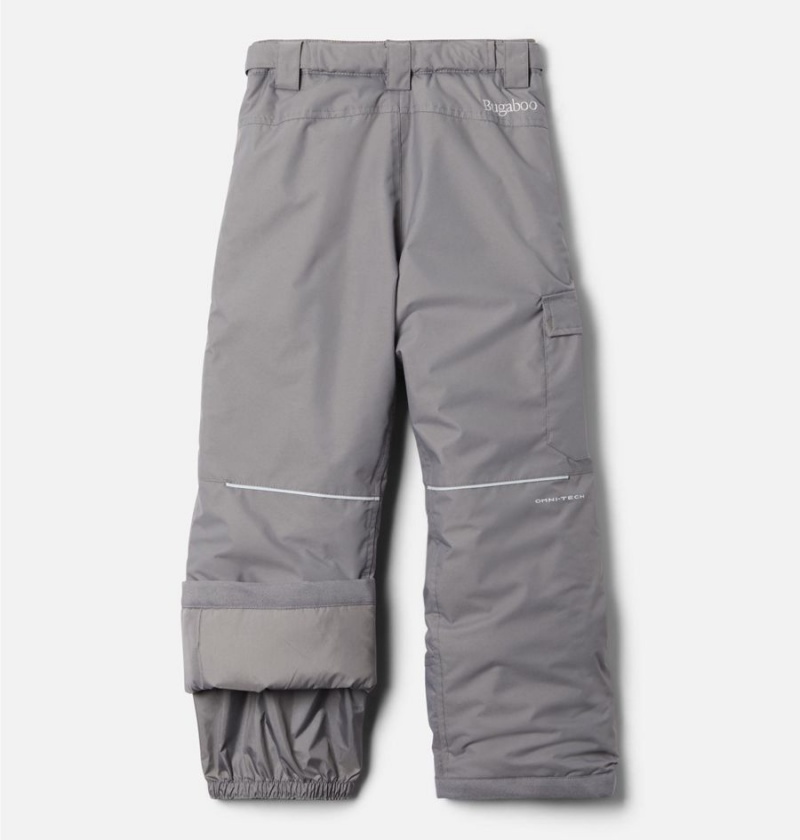 Grey Kids' Columbia Bugaboo II Insulated Ski Pants | CANIH-6593