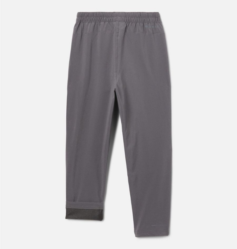 Grey Kids' Columbia Hike Lined Joggers Pants | HZVYB-1298