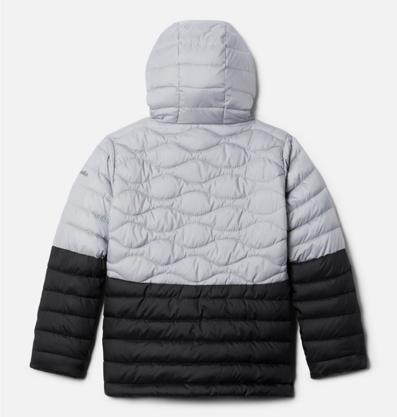 Grey Kids' Columbia Humphrey Hills Puffer Jacket | JZWPR-9702