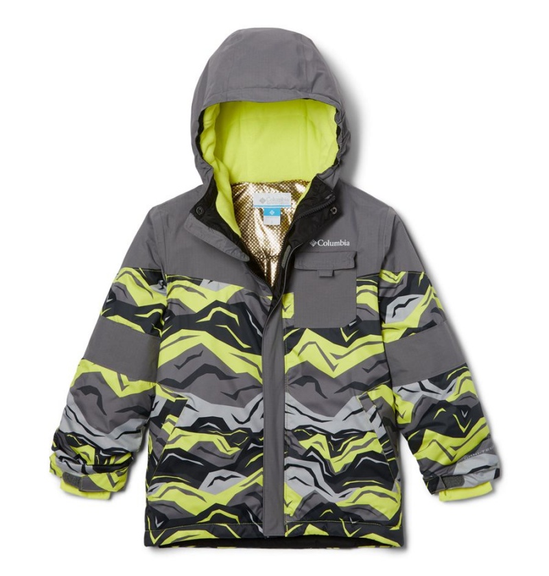 Grey Kids\' Columbia Mighty Mogul II Insulated Jacket | PYSCJ-0612