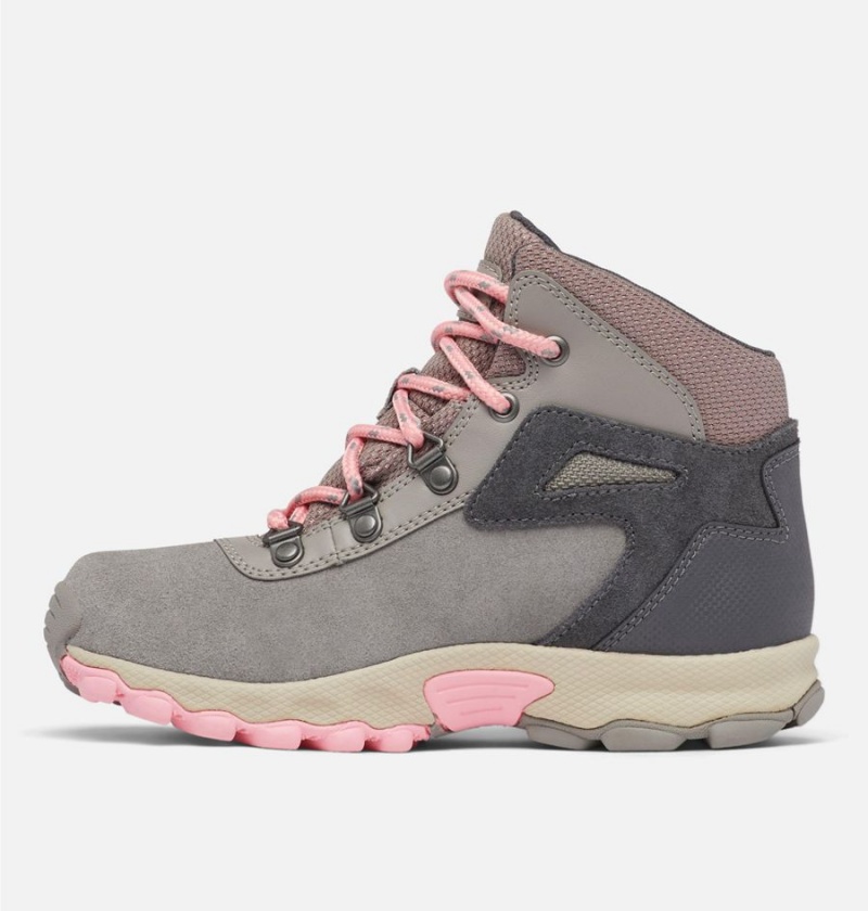 Grey Kids' Columbia Newton Ridge Amped Boots | YZIGE-3829