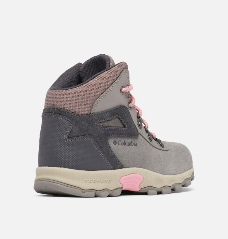 Grey Kids' Columbia Newton Ridge Amped Boots | YZIGE-3829