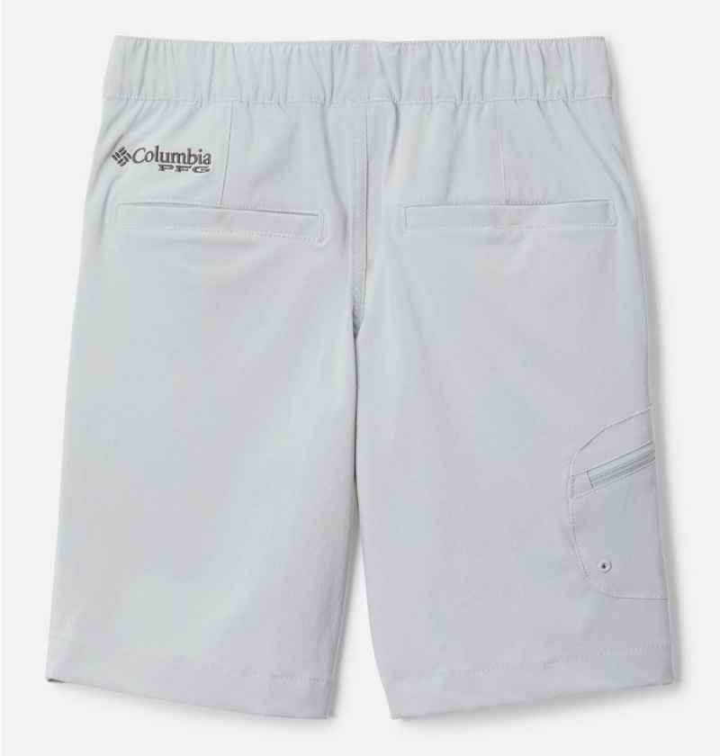 Grey Kids' Columbia PFG Terminal Tackle Shorts | MRFOU-3560