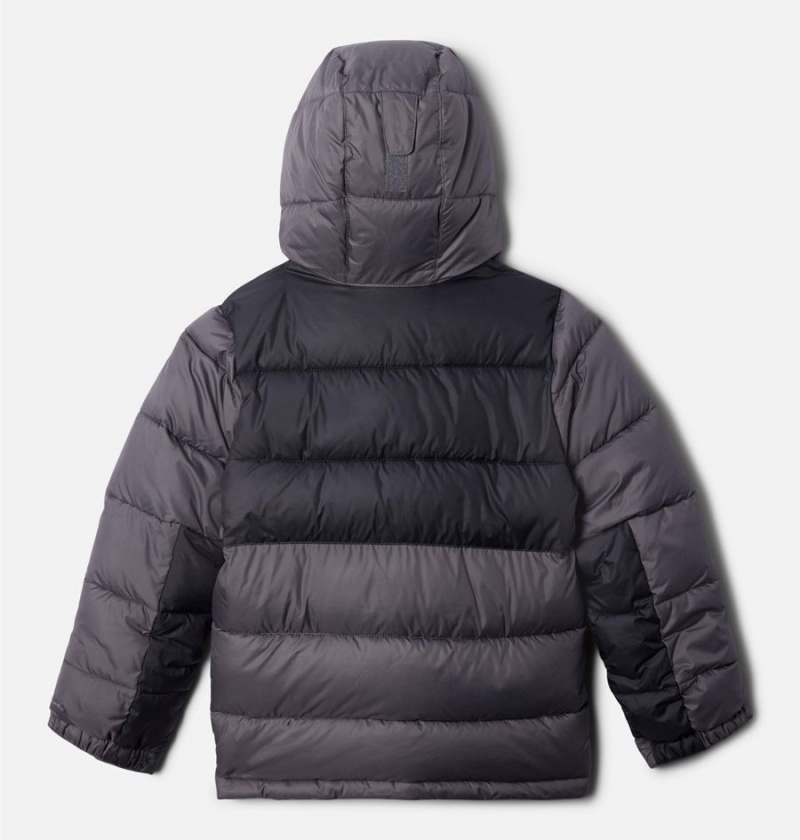 Grey Kids' Columbia Pike Lake II Hooded Jacket | GXUWB-3201