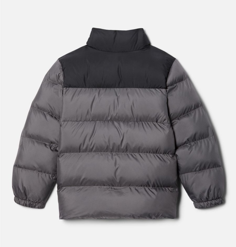 Grey Kids' Columbia Puffect Jacket | KSLXC-5368