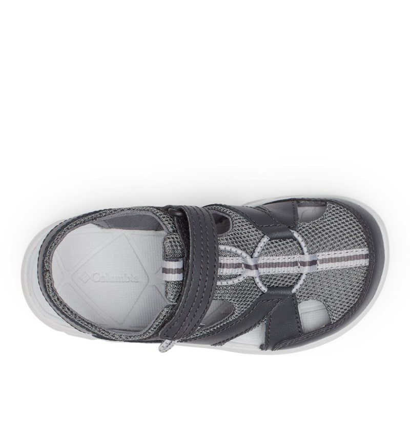 Grey Kids' Columbia Techsun Wave Sandals | RONSM-5786