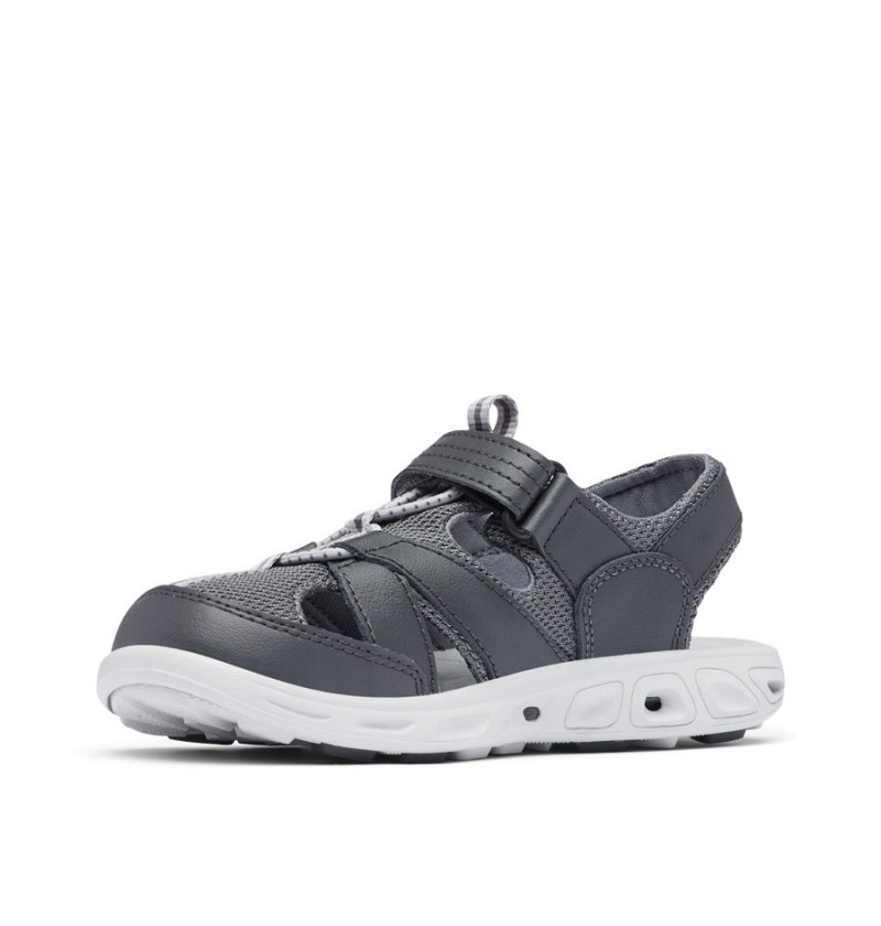 Grey Kids' Columbia Techsun Wave Sandals | RONSM-5786