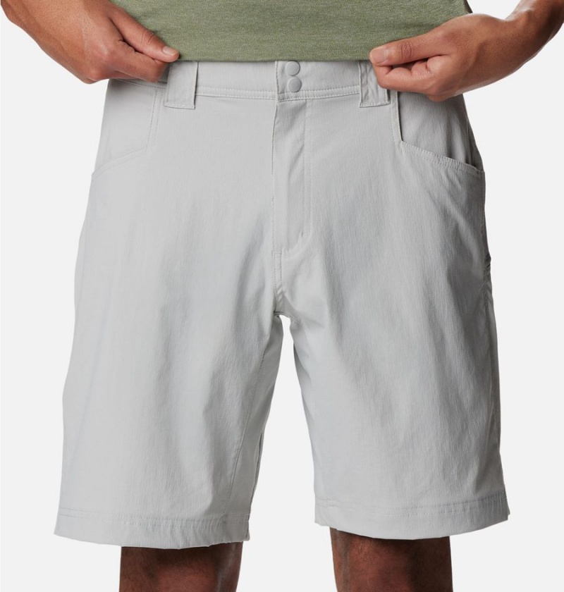 Grey Men's Columbia Blood 'N Guts Stretch Shorts | SAXYK-3180