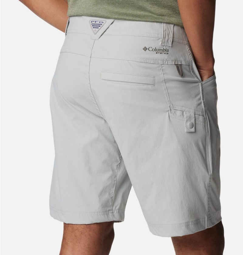 Grey Men's Columbia Blood 'N Guts Stretch Shorts | SAXYK-3180