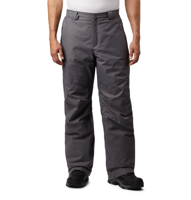 Grey Men\'s Columbia Bugaboo IV Insulated Ski Pants | DXYFL-4521