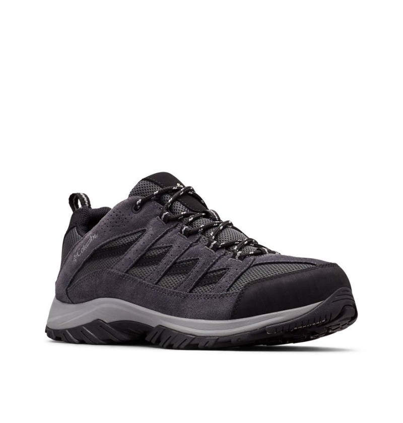 Grey Men's Columbia Crestwood Hiking Shoes | AONDX-1865