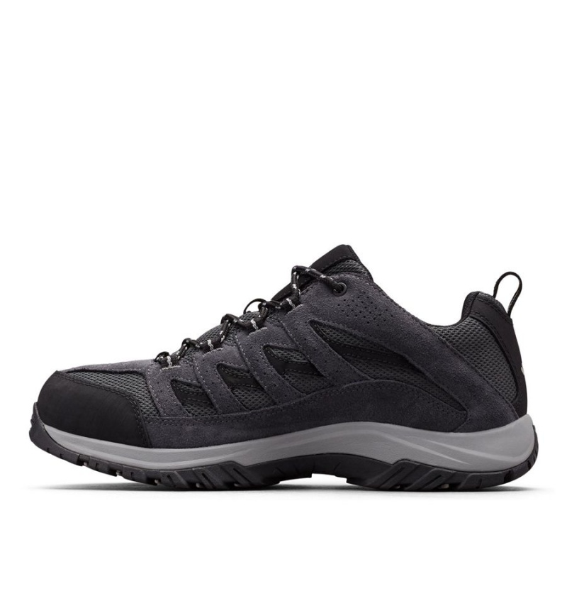 Grey Men's Columbia Crestwood Hiking Shoes | AONDX-1865