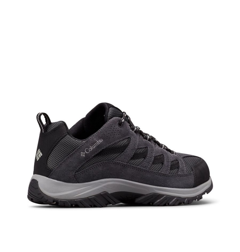 Grey Men's Columbia Crestwood Hiking Shoes | AONDX-1865