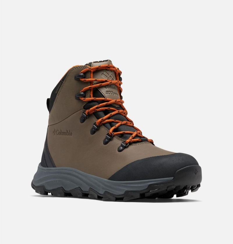 Grey Men's Columbia Expeditionist Boots | GZNEY-2831