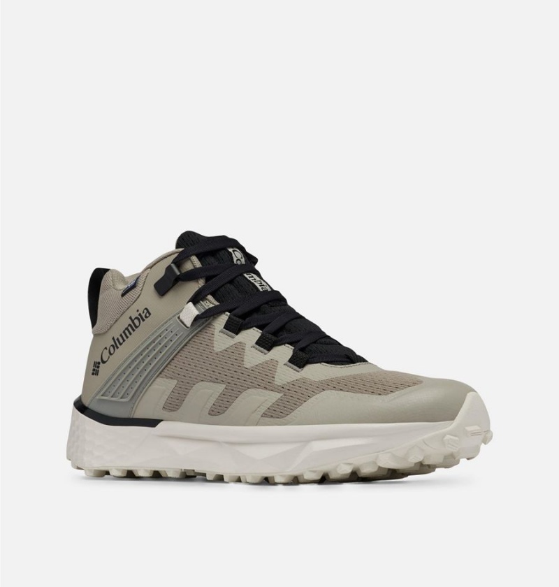 Grey Men's Columbia Facet 75 Mid OutDry Sneakers | DIKCU-0289