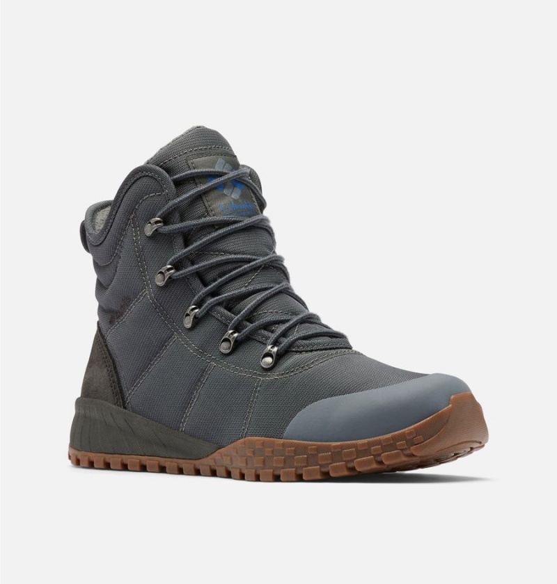 Grey Men's Columbia Fairbanks Omni Heat Boots | XCQSJ-4215