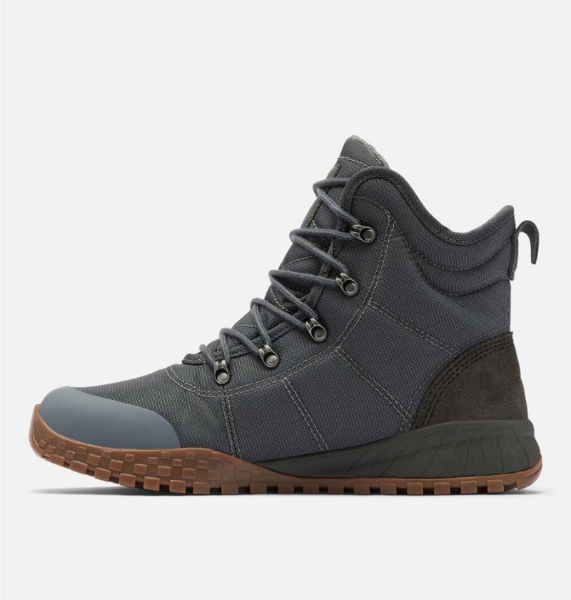 Grey Men's Columbia Fairbanks Omni Heat Boots | XCQSJ-4215