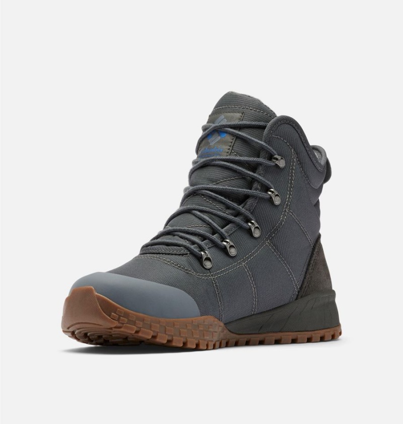 Grey Men's Columbia Fairbanks Omni Heat Boots | XCQSJ-4215