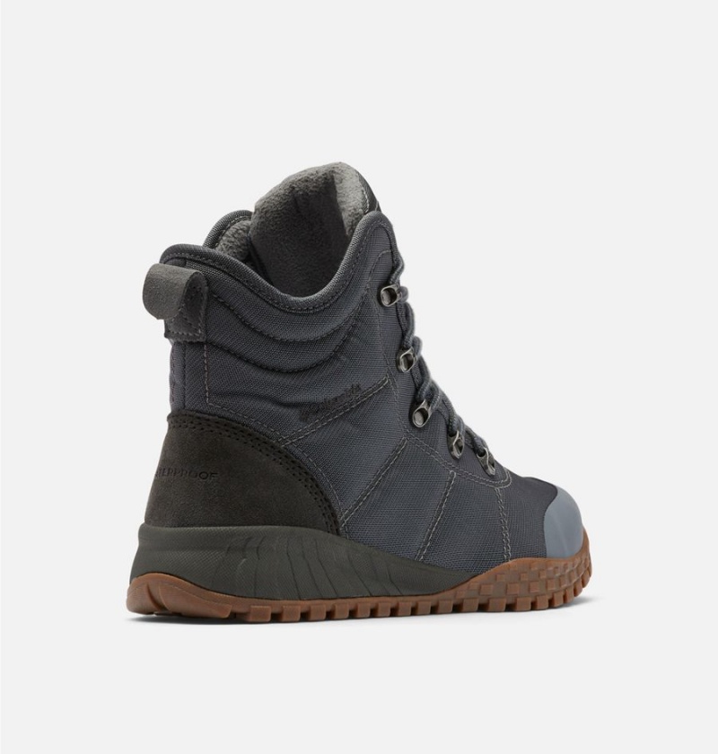 Grey Men's Columbia Fairbanks Omni Heat Boots | XCQSJ-4215