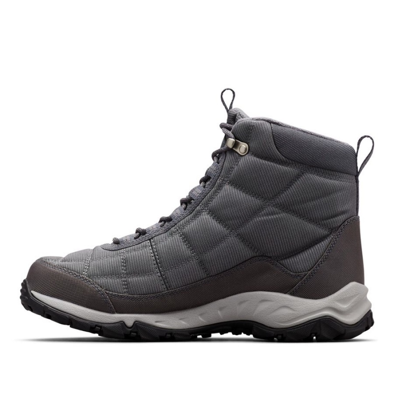 Grey Men's Columbia Firecamp Boot Hiking Shoes | MEFPU-6750