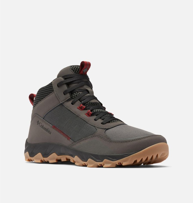 Grey Men's Columbia Flow Centre Hiking Shoes | JXFKP-3970