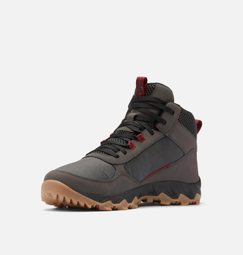 Grey Men's Columbia Flow Centre Hiking Shoes | JXFKP-3970